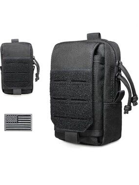 Tactical EDC Pouch,Molle Utility Pouches Gadget Organizer PhoneHolder Waist Pack